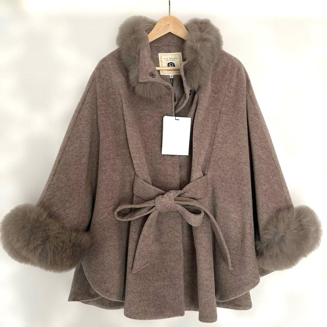 新品未使用✨【LA MODE】ラモード　ポンチョコート　ウールコート　L〜XL 20221029134248.jpg