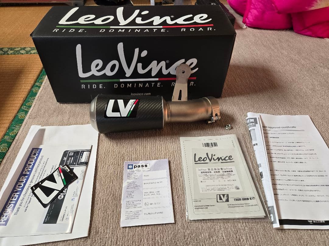 LeoVince マフラー　S1000R or S1000RR用 Leovince GP Corsa evo フルエキゾーストマフラー KAWASAKI NINJA