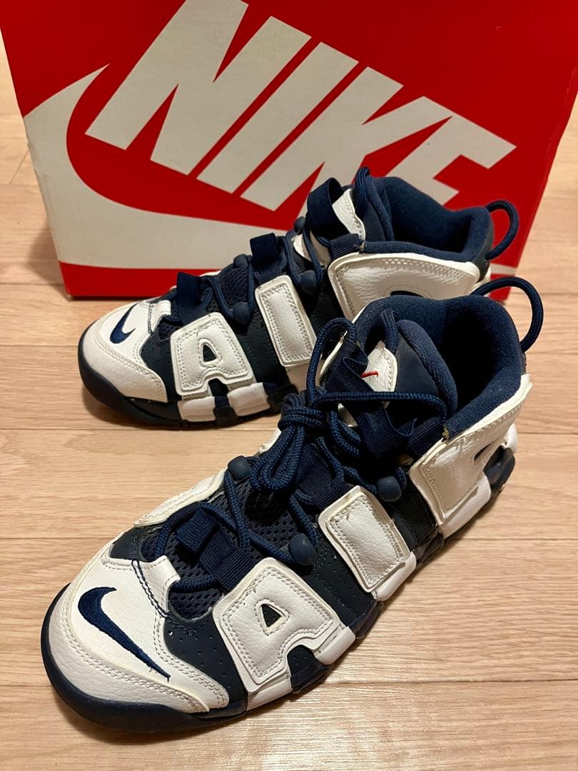 NIKE AIR MORE UPTEMPO スニーカー 24cm Nike Air More Uptempo Older Kids' Shoes. Nike ID