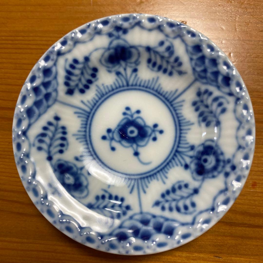 ロイヤルコペンハーゲン ブルーフルーテッド ハーフレース 小皿/豆皿 5