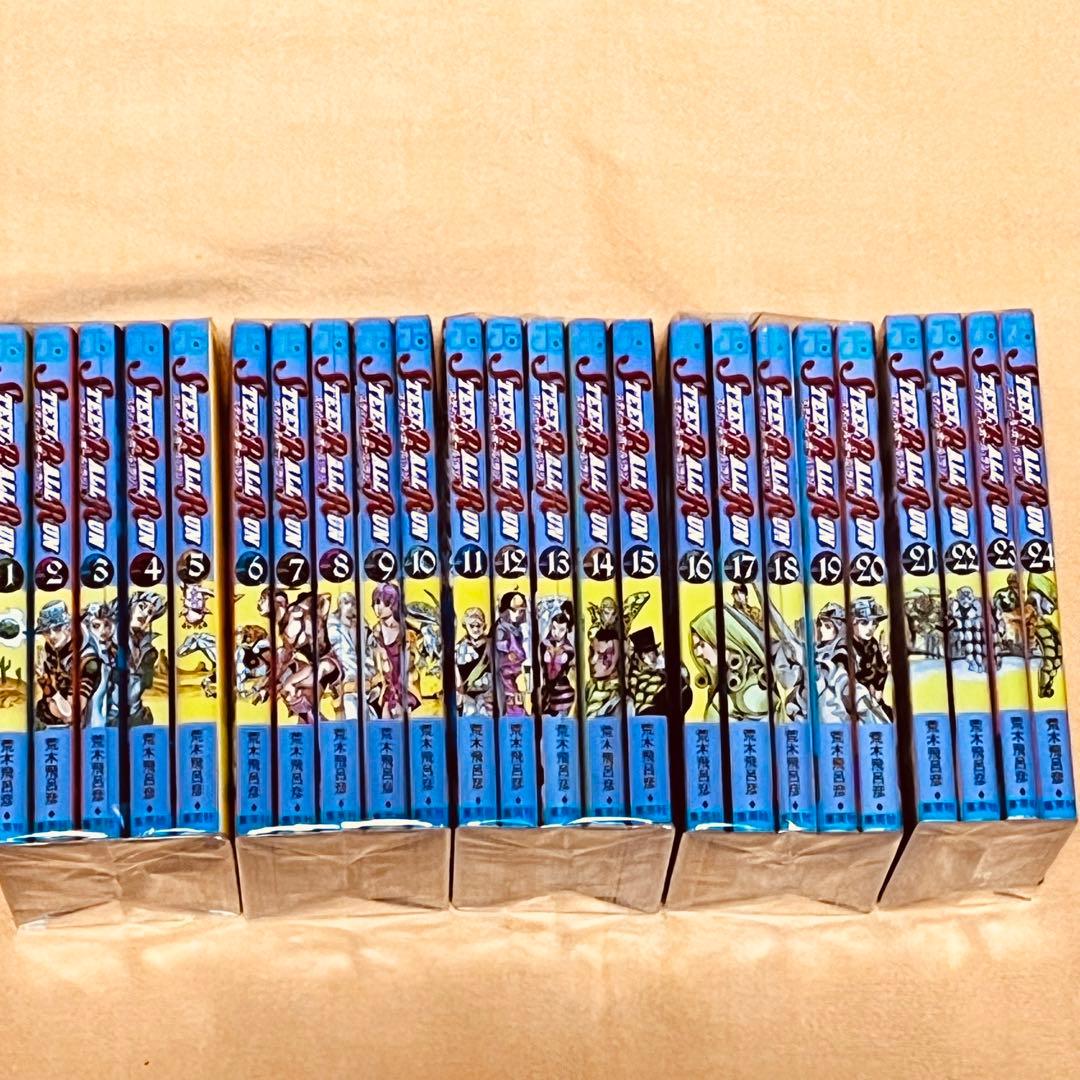 スティール・ボール・ラン 全巻セット(1〜24巻) ジョジョの奇妙な冒険第 7部 楽天市場】【新品】 スティール・ボール・ラン STEEL BALL RUN 全巻 1