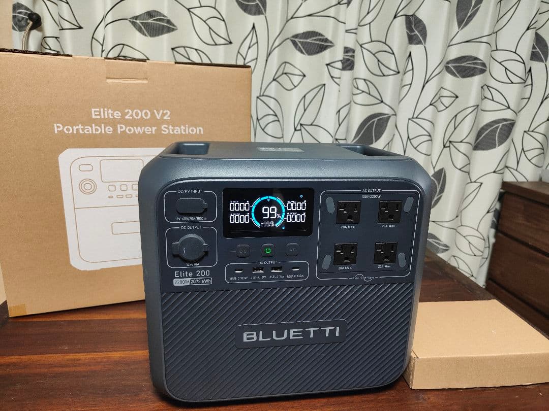 BLUETTI ポータブル電源 Elite 200 V2 Review: Bluetti Elite 200 V2 Portable Power Station