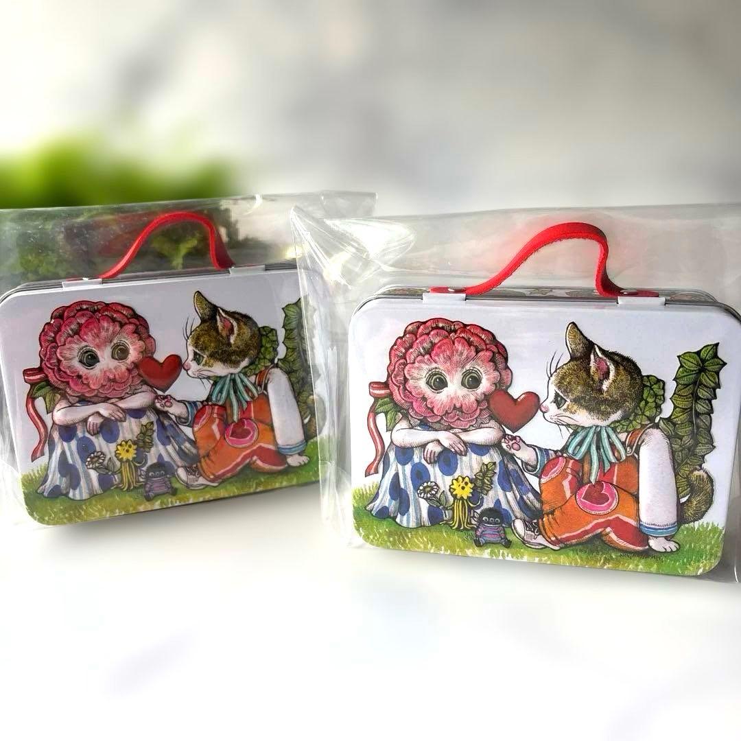 ヒグチユウコ チョコトランク 空き缶 2個セット 新品 ボリス雑貨店