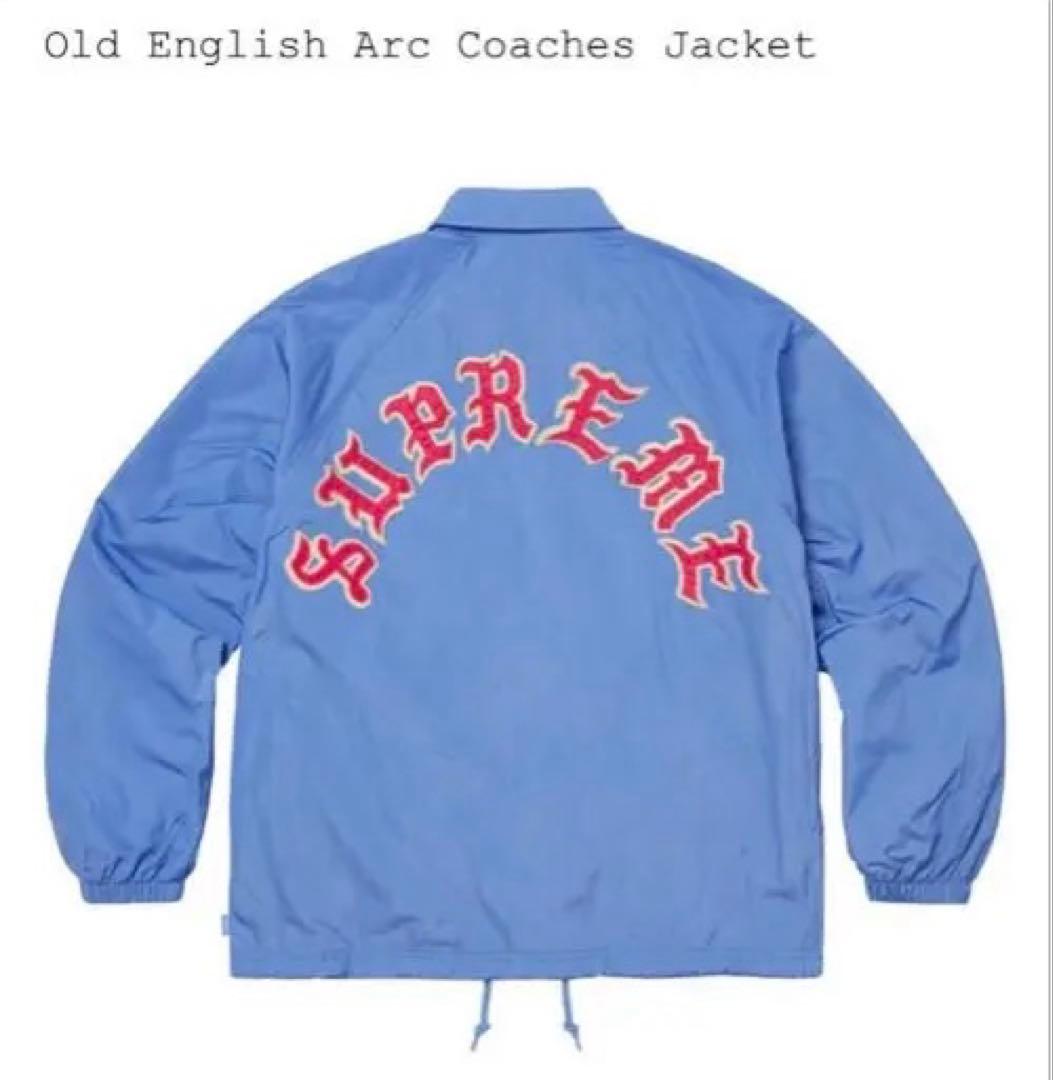 新品supreme/Old English Arc Coaches Jacket Fall/Winter 2025 Preview – Supreme