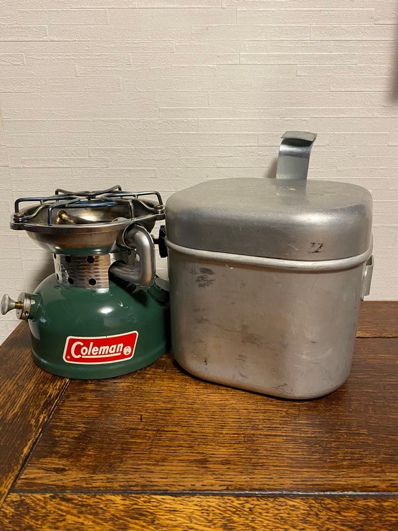Coleman /コールマン 502ストーブ/1973年10月/アルミケース付 Mint!! Vintage Coleman 502 Sportster Singlebarner Stove With Case