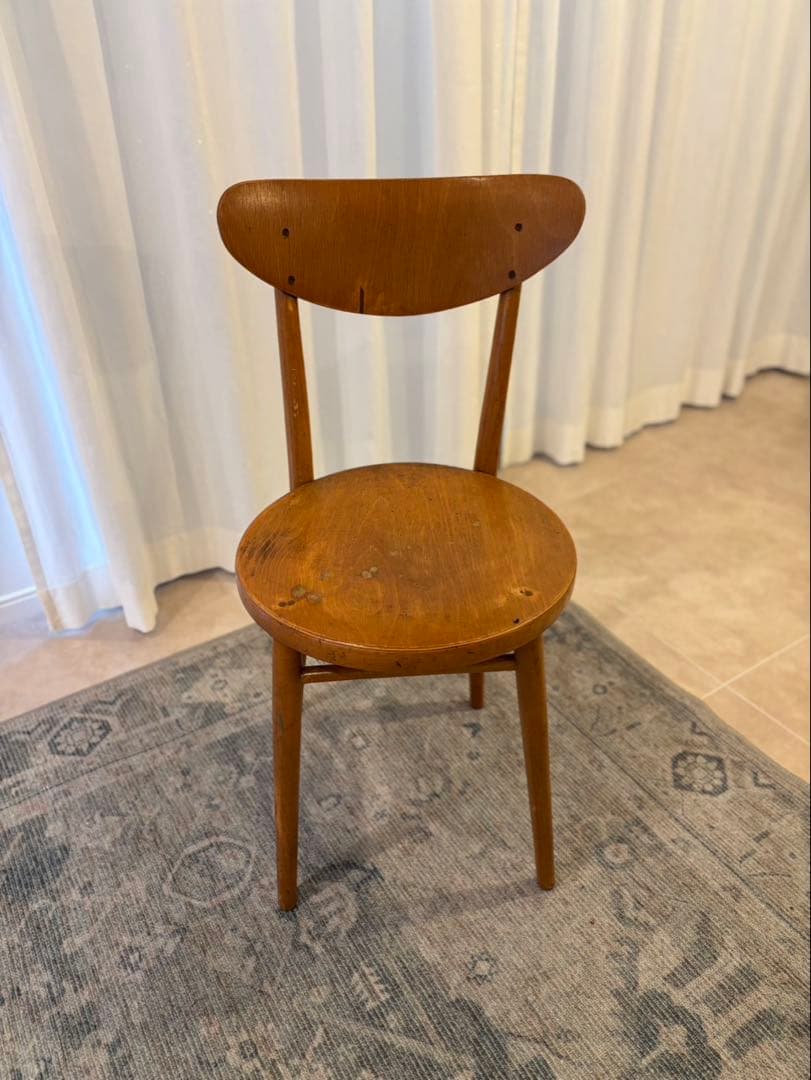 ウッドチェア ミッドセンチュリー風 後藤家具 9色対応 ダイニングチェア ミッドセンチュリーデザイン風