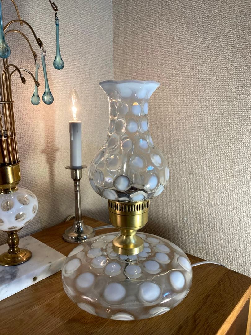 フェントン（Bigパンケーキ）1930年 ランプスタンド アンティーク