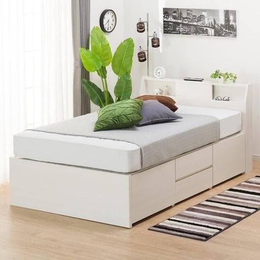 ニトリ べッドフレーム アザン2 WW チェスト40 ホワイト ※配送要相談 楽天市場】チェストベッドフレーム ニトリ 【配送員設置商品】 : ニトリ