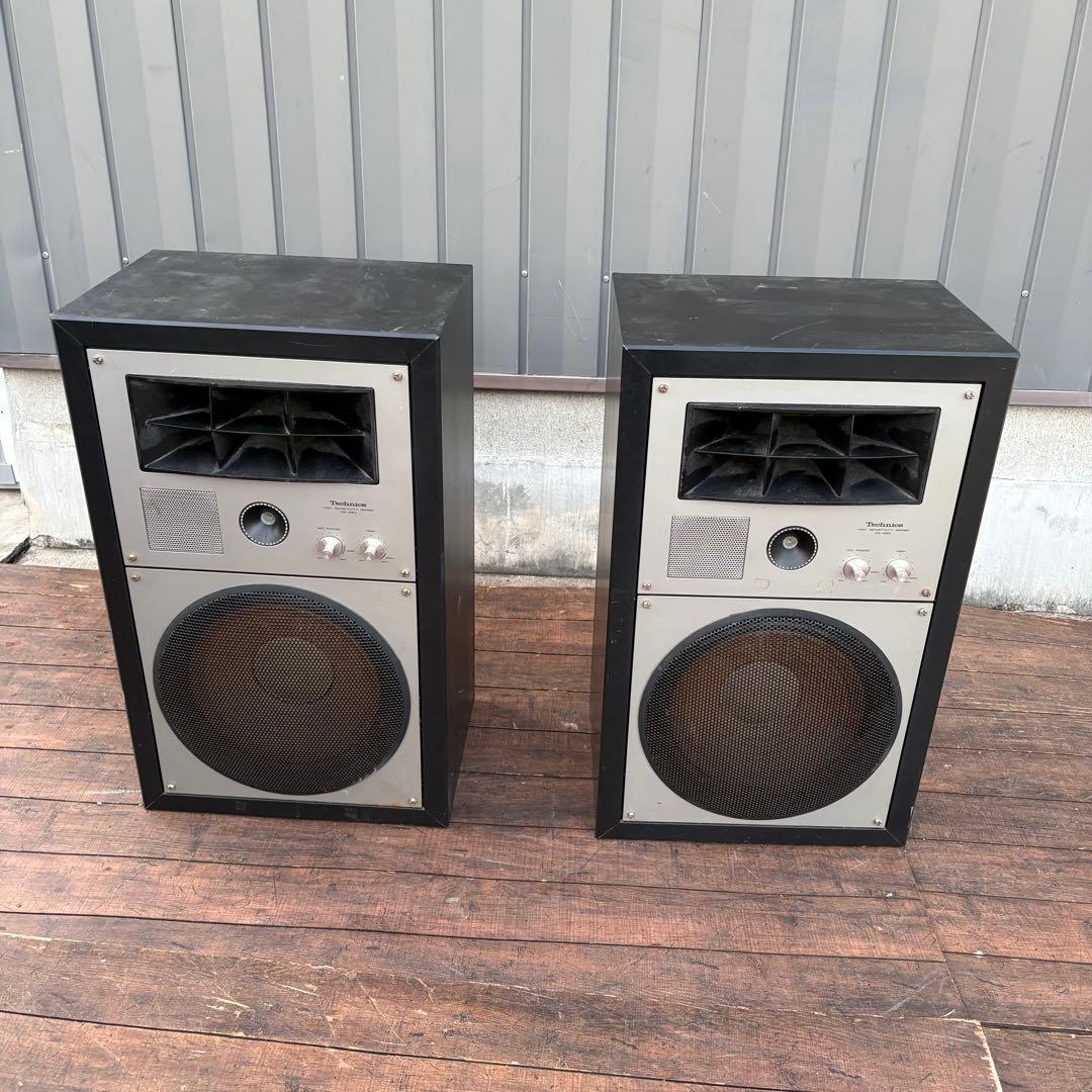 昭和レトロ テクニクス SB-660 3WAY スピーカーペア ビンテージ現状品 昭和レトロ テクニクス SB-660 3WAY スピーカーペア ビンテージ現状品