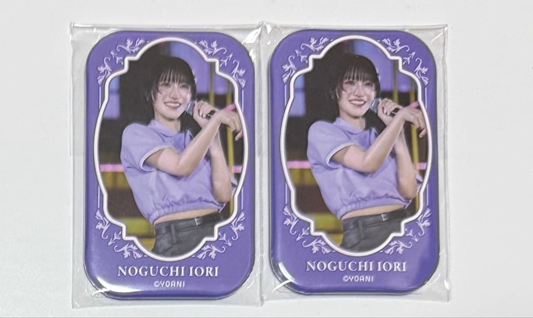 イコラブ 野口衣織 DMMスクラッチくじ D賞 スクエア缶バッチ - メルカリ