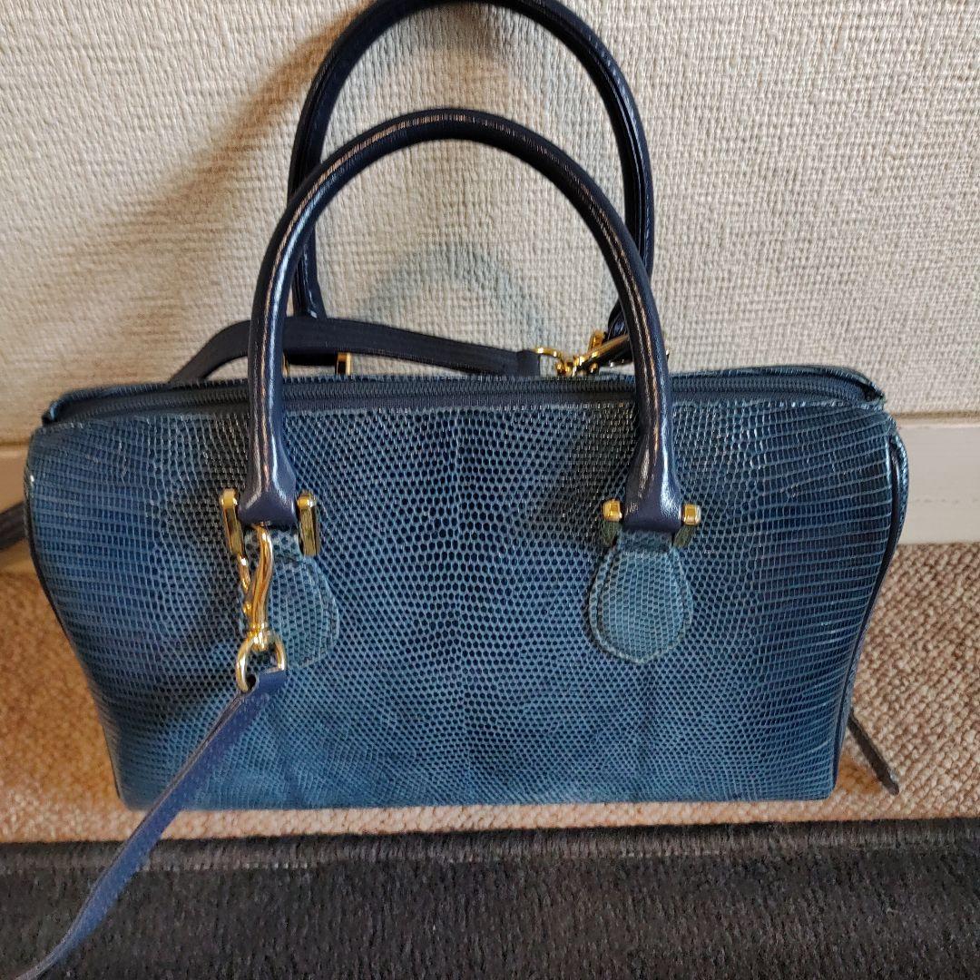 皇室御用達　濱野皮革工藝のミニボストン 濱野皮革工藝 エナメル セレブミニボストン 銀座大和屋 HAMANO 濱野