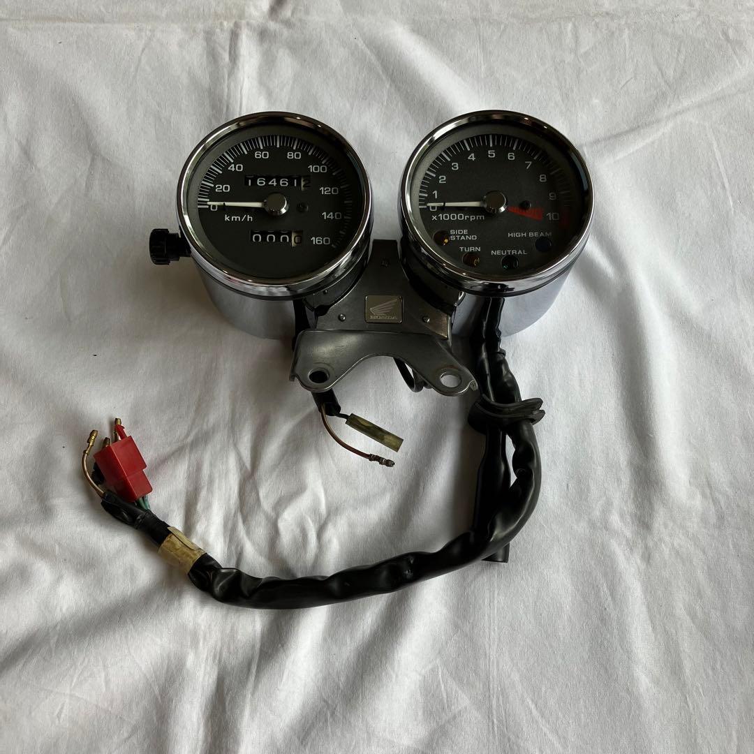 HONDA GB250 クラブマン 4型 純正スピードメーター&タコメーター