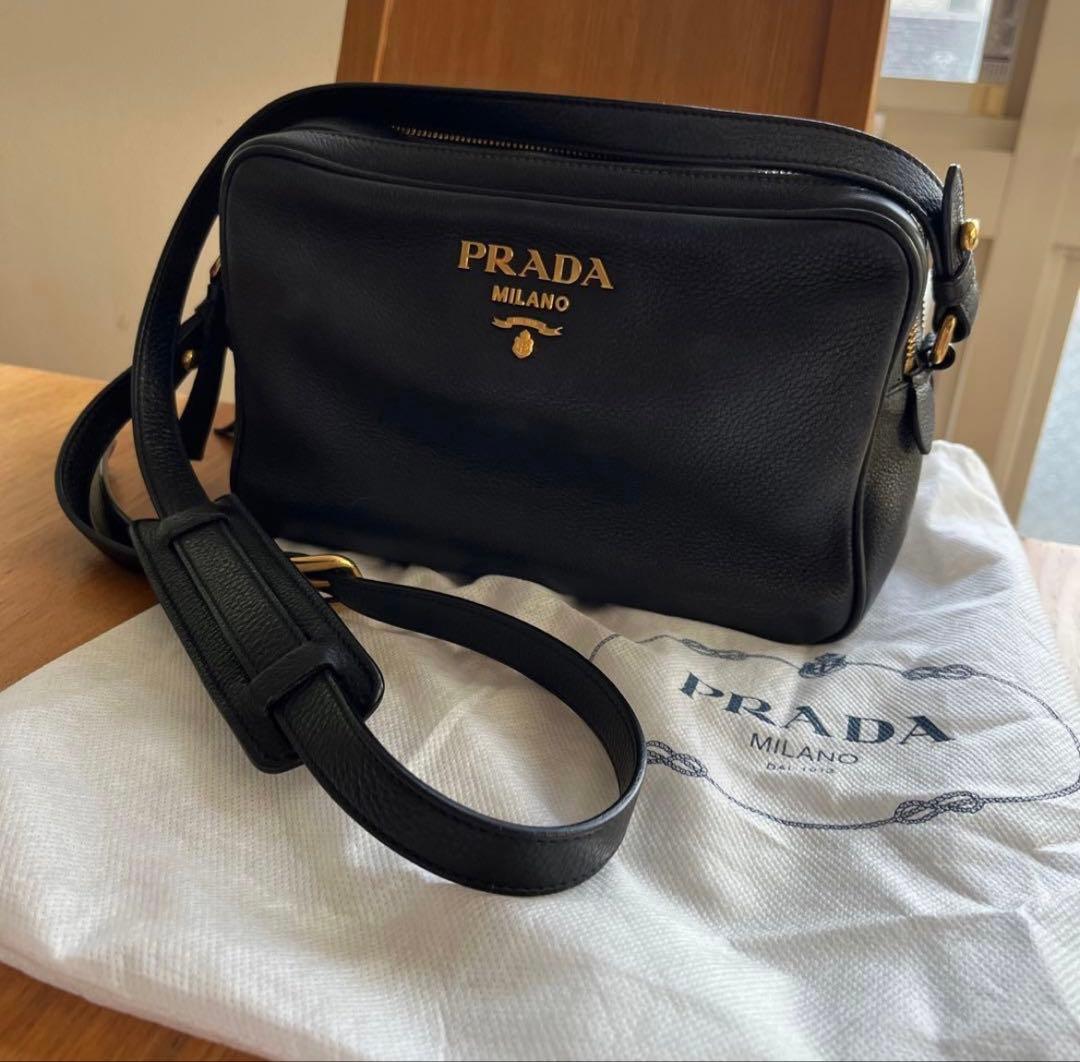 M‼️PRADAプラダ　ダブルジップ　ショルダーバッグ 楽天市場】【10%OFF】 プラダ ショルダーバッグ ダブルジップ Re