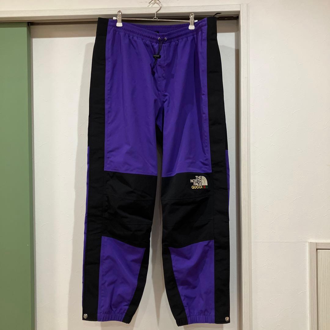 美品 GUCCI×THE NORTH FACE ナイロンパンツ ノース