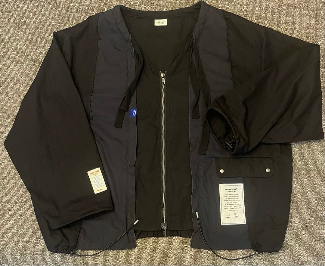 ニコアンド be with M Misayo ミリリメイクジャケット ブラック - メルカリ