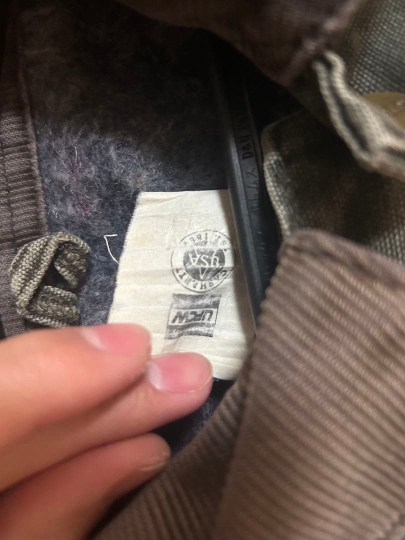 00s USA製 Carhartt ミシガンチョアコート モスグリーン ボロ - メルカリ