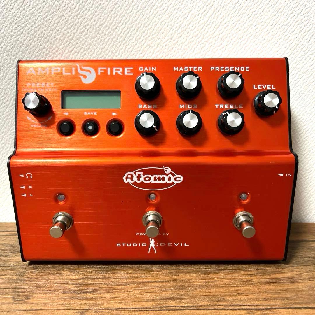 ATOMIC AmpliFire 3 アンプシュミレータ　エフェクター AmpliFire 3（取扱終了製品） | Okada-International