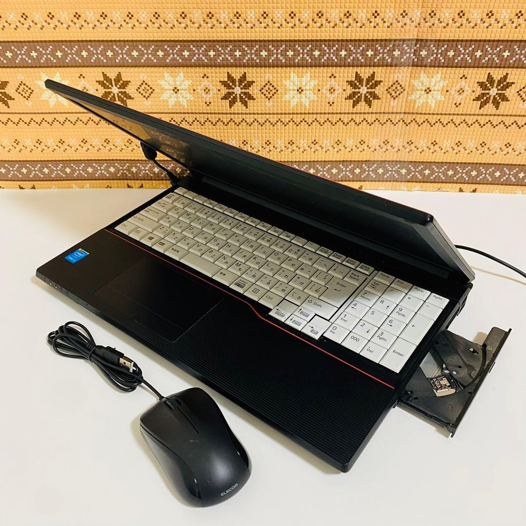 Y133 Fujitsuノートパソコンi5 SSD高速Windows11オフィス - メルカリ