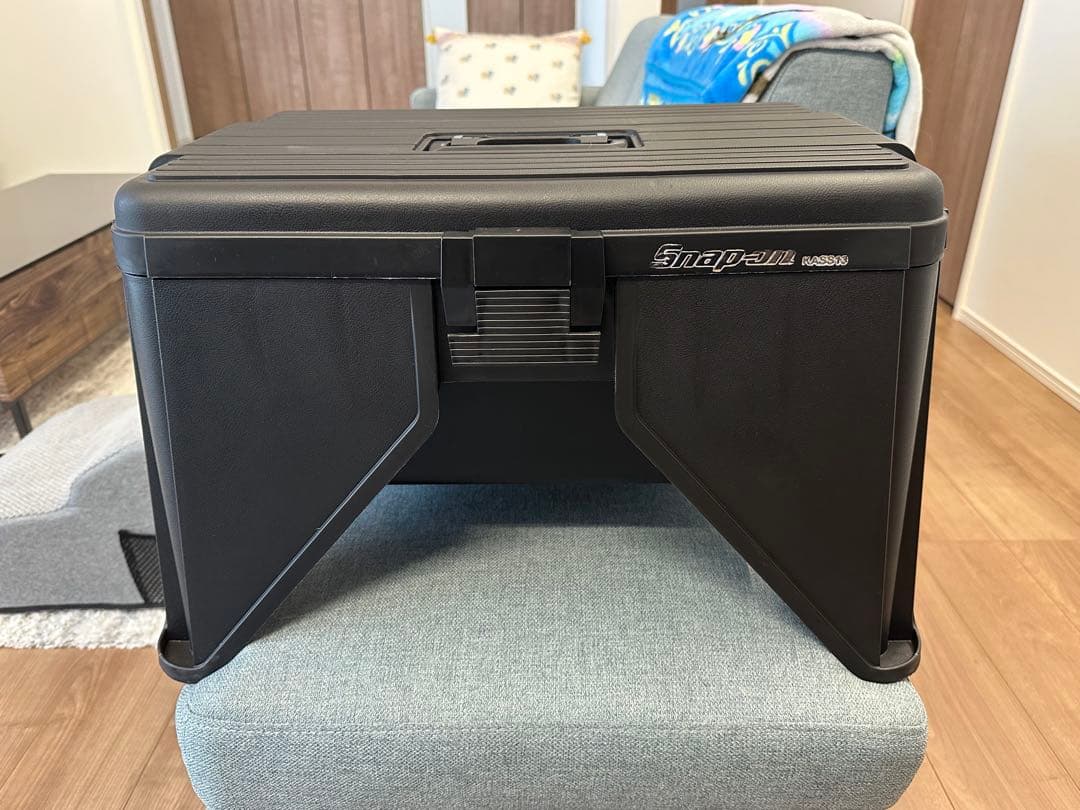 Snap-on KASS18 黒 収納ボックス ケーブル&タップ収納ボックス(Sサイズ) サンワサプライ ケーブル