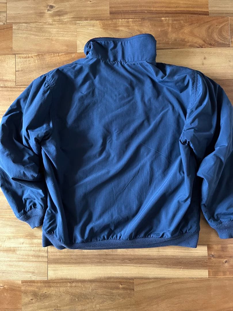 極上　L.L.Bean エルエルビーン ウォームアップジャケット ネイビー　紺色