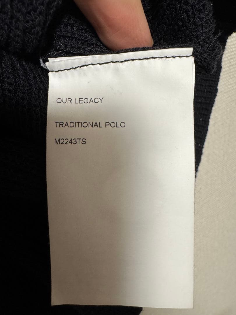 OUR LEGACY 2024SS Traditional Polo 48 - メルカリ