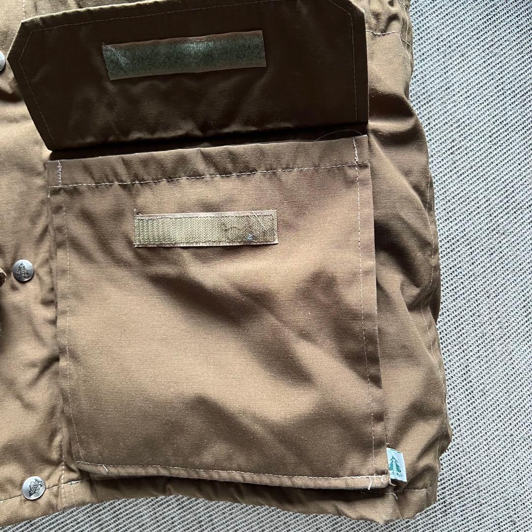 希少80's WOODS ARCTIC DOWN JACKET リアルファー M - メルカリ