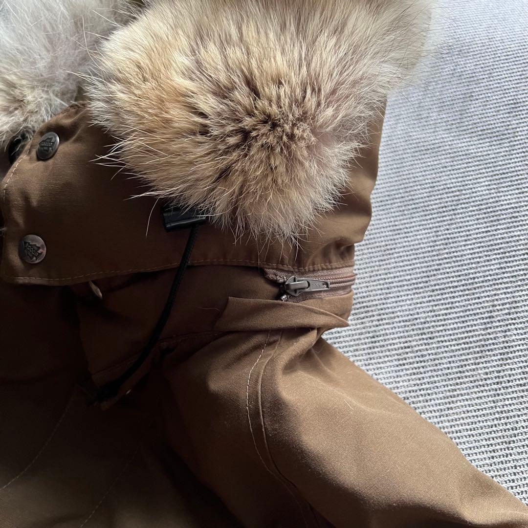 希少80's WOODS ARCTIC DOWN JACKET リアルファー M - メルカリ