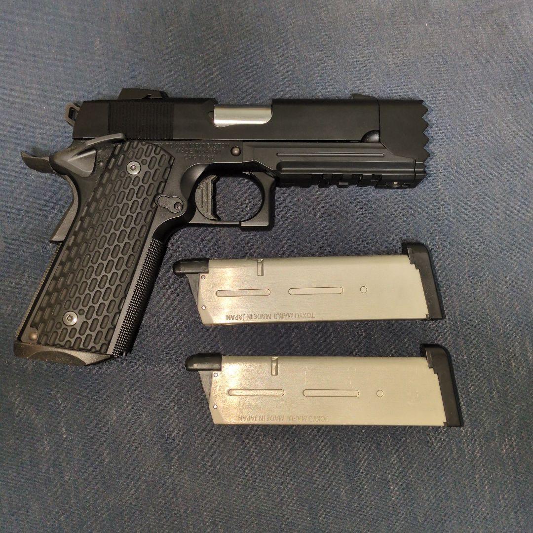 STRIKE .45 ガスブローバック ブラック 2マガジン付き 楽天市場】東京マルイ ストライクウォーリア ガスブローバック