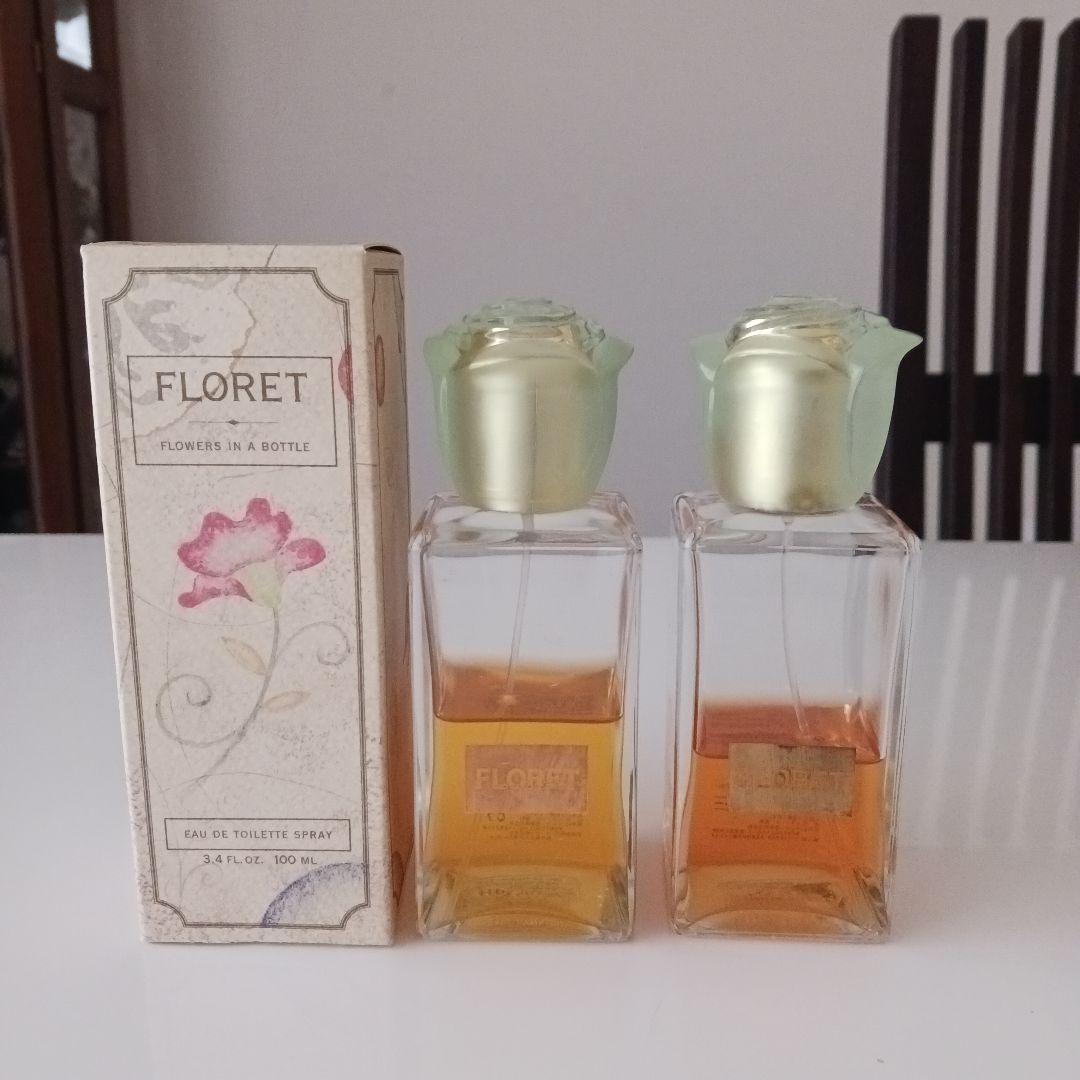 レイジースーザン　フローレオードトワレスプレー廃盤品２本 LAZY SUSAN - 廃盤希少レイジースーザンフローレオードトワレ50ml