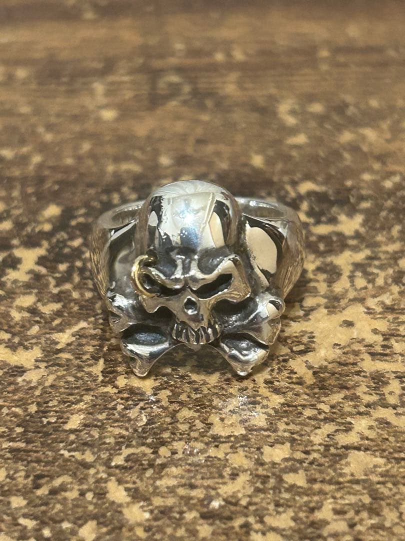 サーティン　スカルデザイン 特注シルバーリング 楽天市場】シルバーリング スカルリング シルバーアクセサリー スカル