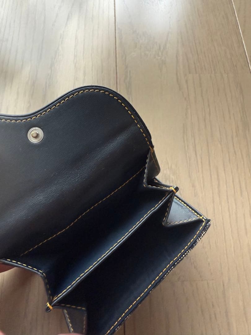 Dior 二つ折り財布 モノグラム柄 グレー系 正規