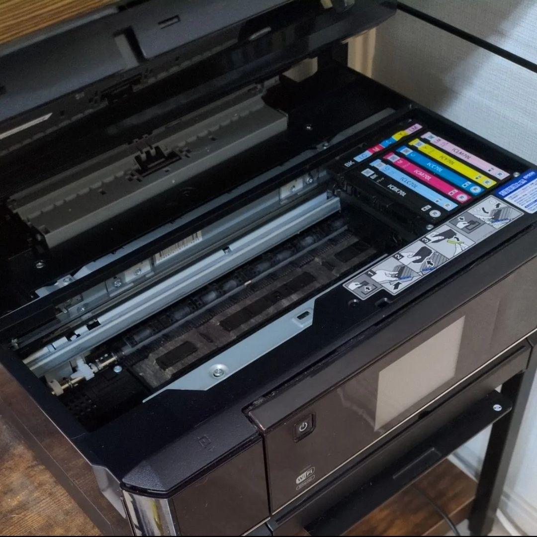 商品説明要確認】ジャンク 縦線あり EPSON プリンター EP-805A - メルカリ