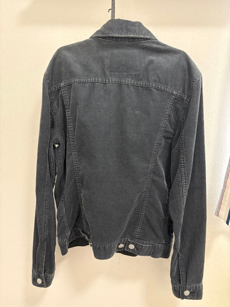 OLD GAP 00s ブラック コーデュロイジャケット - メルカリ