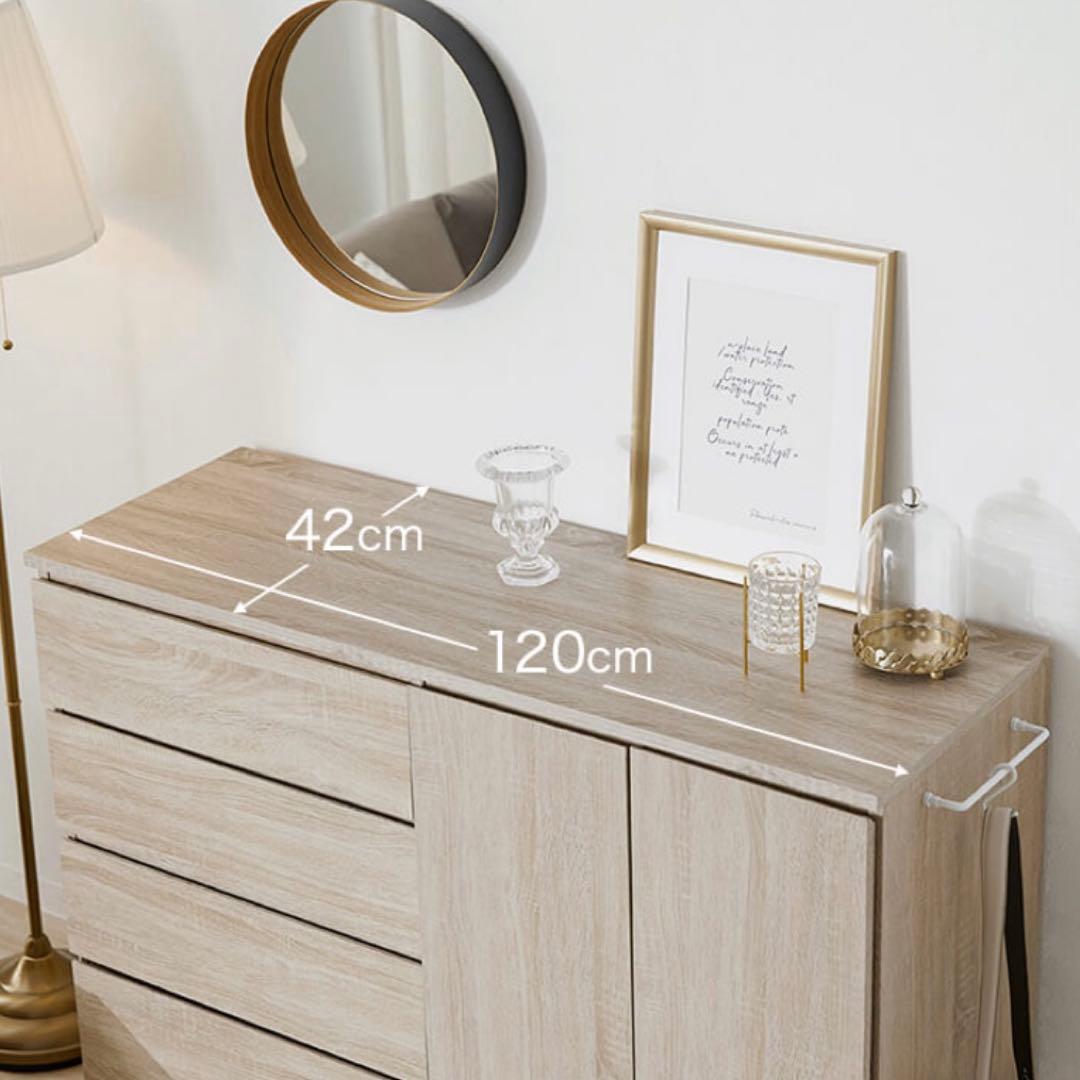 【coro】② LOWYA キャビネット LOWYA（ロウヤ） サイドボード キャビネット おしゃれ 収納 リビング