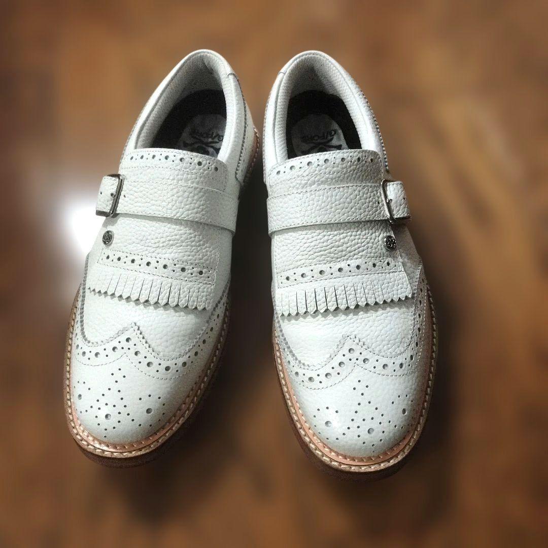 G/FORE ホワイト ゴルフシューズ サイズ8.5 G/FORE Golf Shoes - G/18 - Snow SS25