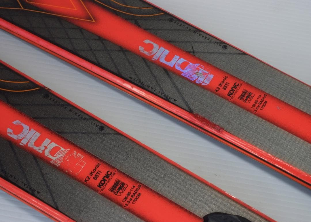 お値下 ☆2017 K2 ikonic85 Ti 170㎝ オールマウンテンスキー板