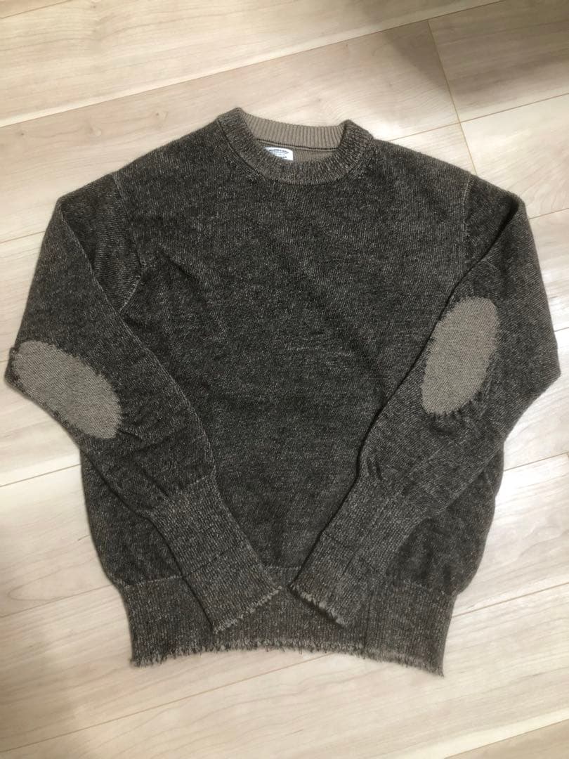 MAATEE&SONS 裏カシミヤ ひょっとこP/O SWEATER MAATEE&SONS (マーティーアンドサンズ) | 強撚SHETLAND 裏カシミヤ