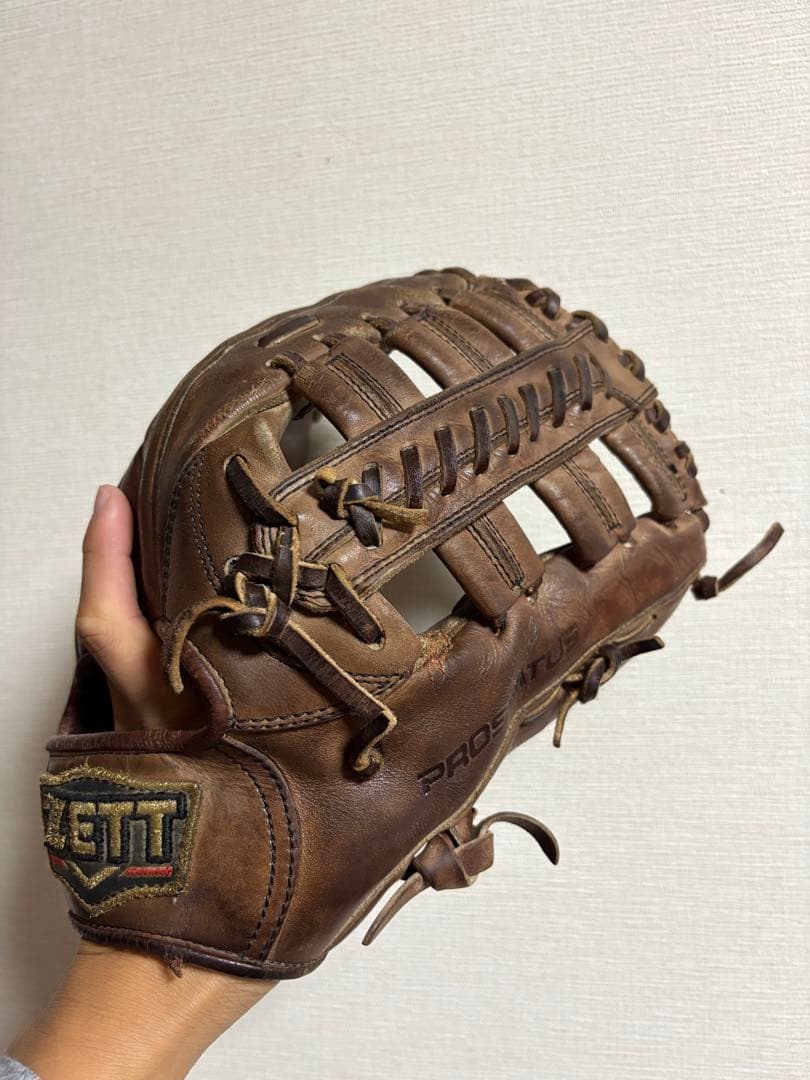 ZETT プロステイタス　硬式外野用 ゼット（ZETT） プロステイタス PROSTATUS 硬式用グラブ 外野手用