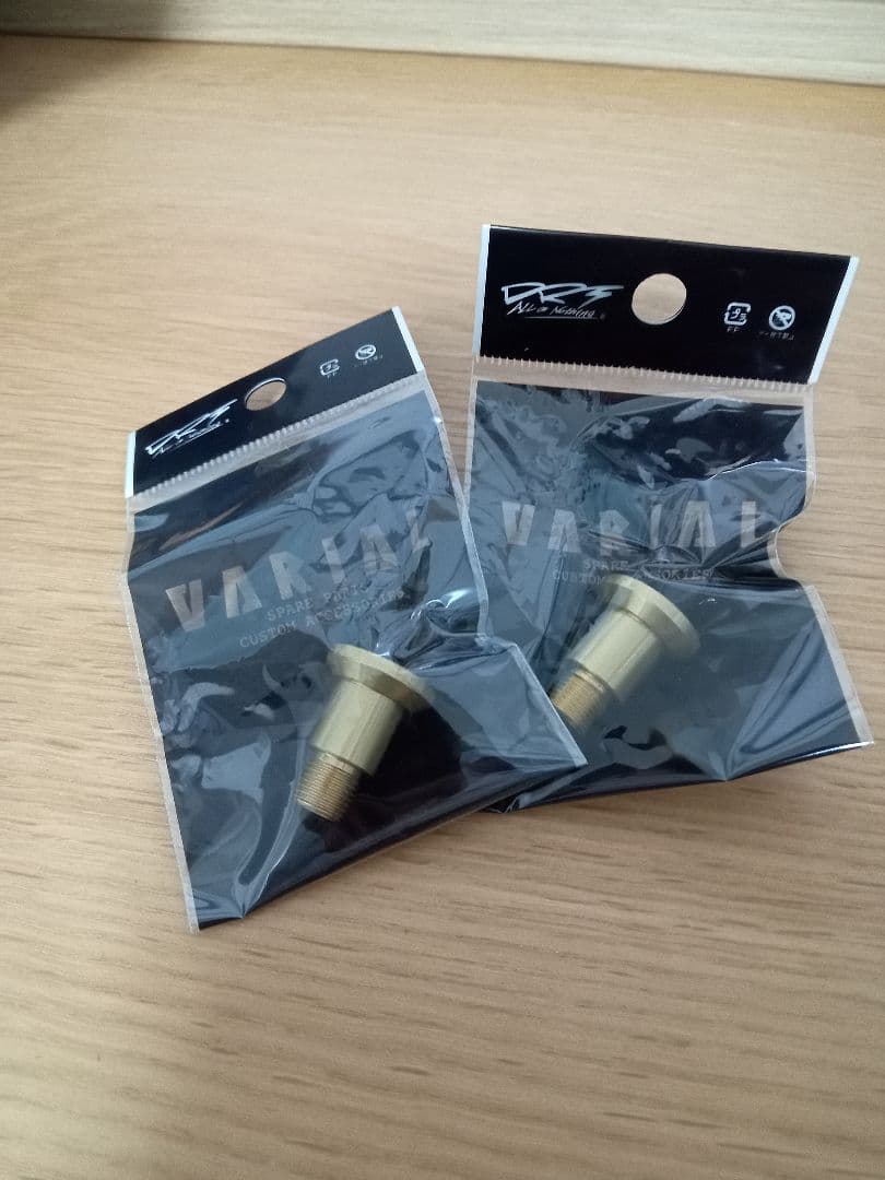 バリアル　ホイールキャップ　Mk1 ゴールド（ホイールキャップのみの出品です） DRT VARIAL MK-1 ホイールキャップ（VARIALハンドル）