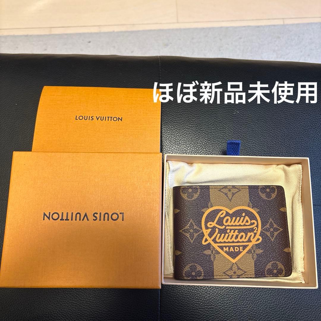 【未使用に限りなく近い】NIGO ヴィトン　コラボ財布 楽天市場】【10%OFF】 ルイヴィトン 長財布 ポルトフォイユ ブラザ