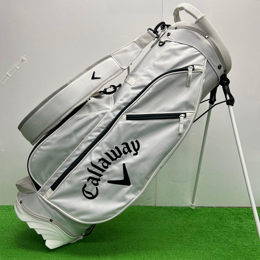 キャロウェイ Callaway キャディバッグ　8インチ　ホワイト　グリーン 楽天市場】キャロウェイ 25年秋冬モデル 新作 ゴルフ キャディバッグ