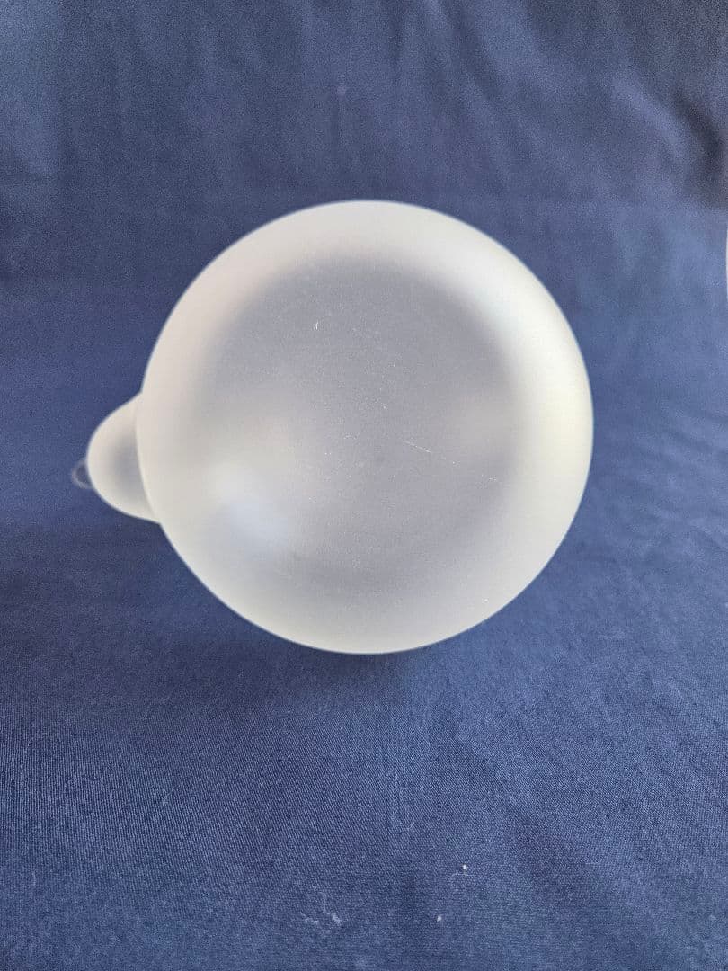 湯沸 義山 山下璃風作 未使用 ガラス 耐熱 湯沸かし 湯沸 義山 山下璃