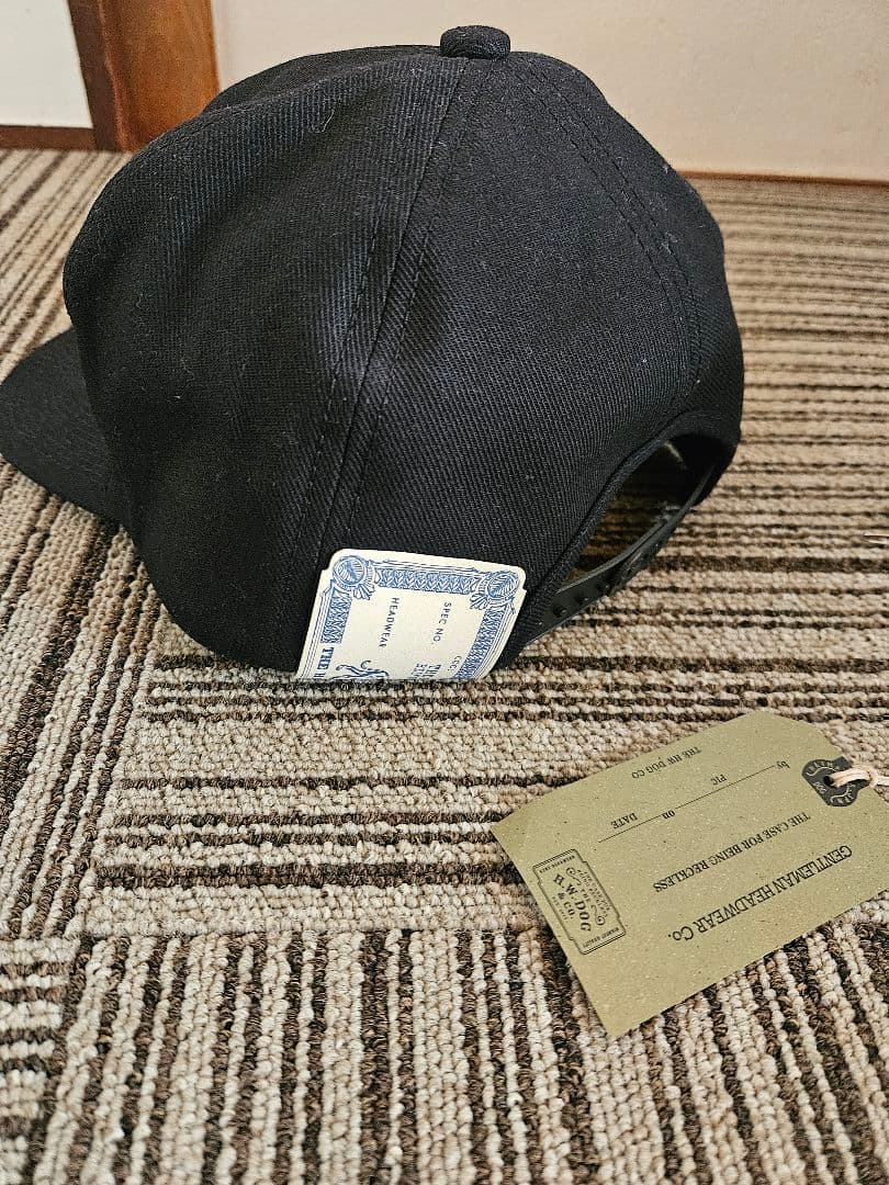 THE H.W.DOG & CO. ブラックキャップ 38