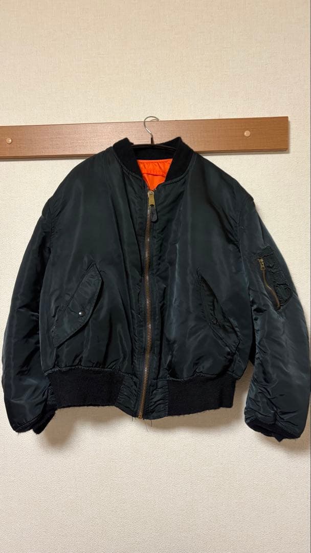 ジャケット・アウター MIL-J-82790J ALPHA INDUSTRIES USA製 ALPHA INDUSTRIES MA-1 MIL-J-82790J フライトジャケット