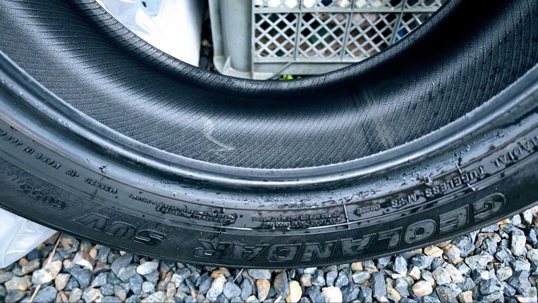 デリカD5純正タイヤ4本 GEOLANDAR SUV 225/55R18 - メルカリ