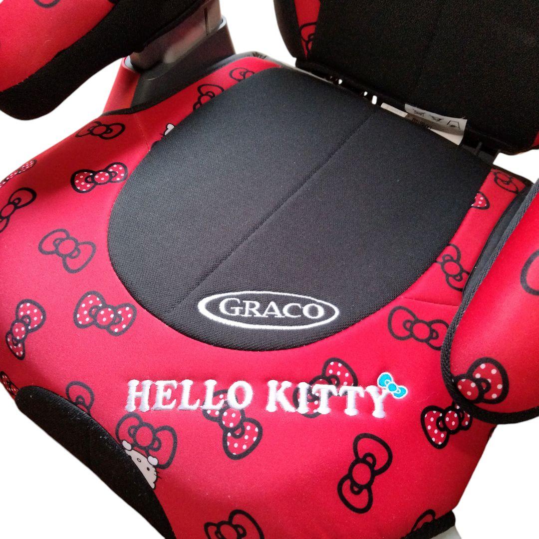 美品】GRACO ジュニアシート ジュニアプラスDX ハローキティ限定モデル
