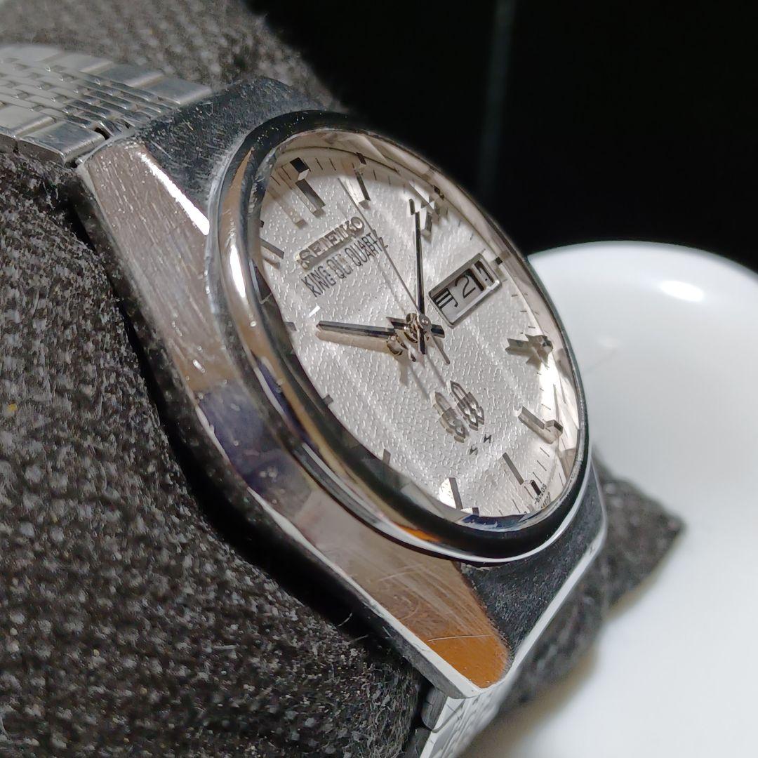 SEIKO キングクォーツ MEN'S《カットガラス》