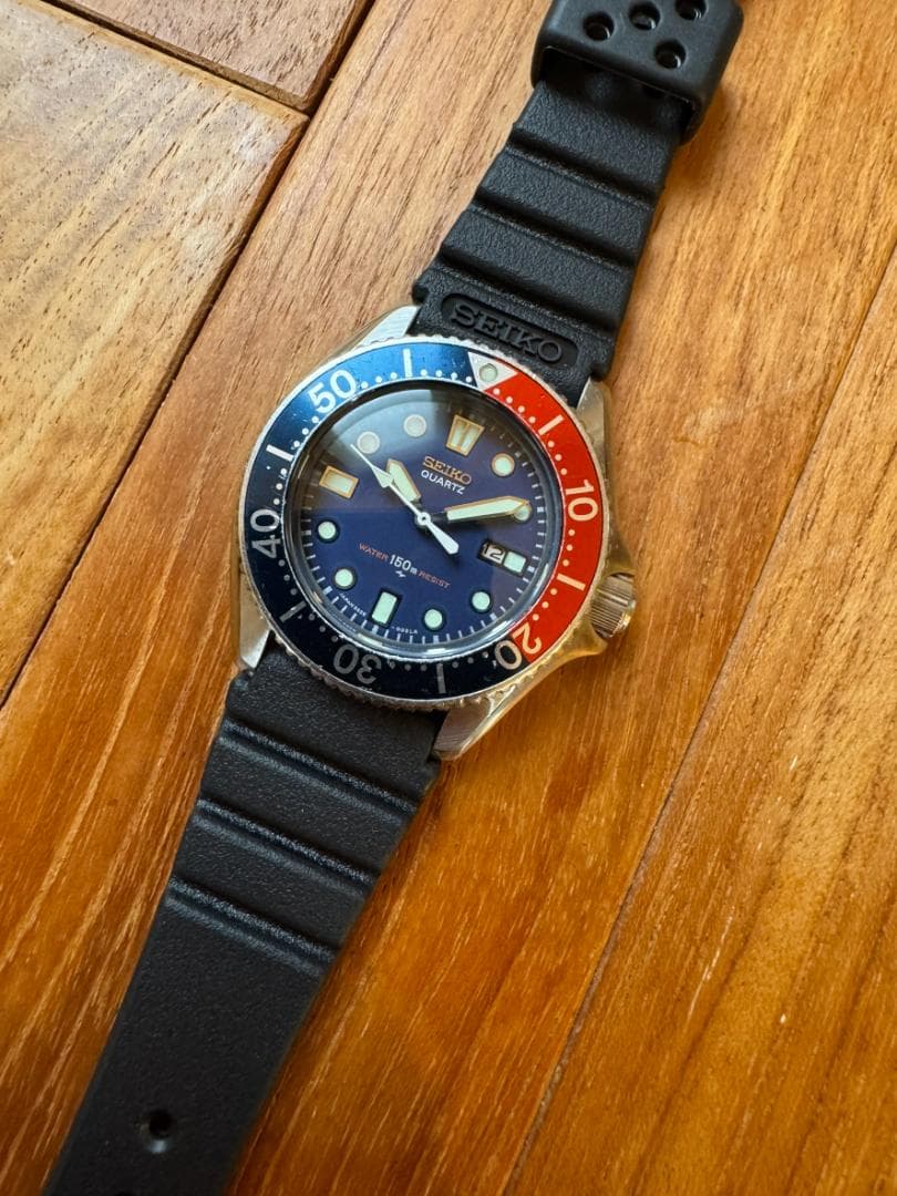 SEIKO 2625-001B セイコー レトロ ダイバーズ ペプシ 美品 - メルカリ