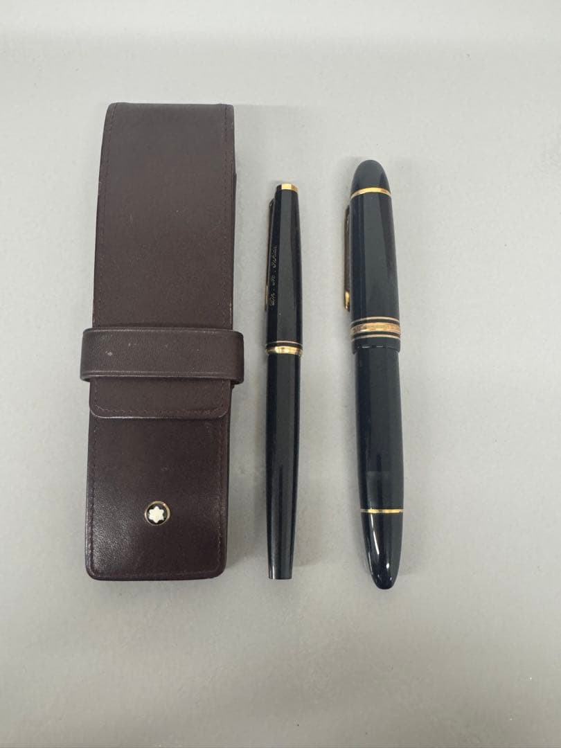 Mont Blanc ペンケース　万年筆2本セット 楽天市場】モンブラン Montblanc ペンケース デニム 2本用 インディゴ