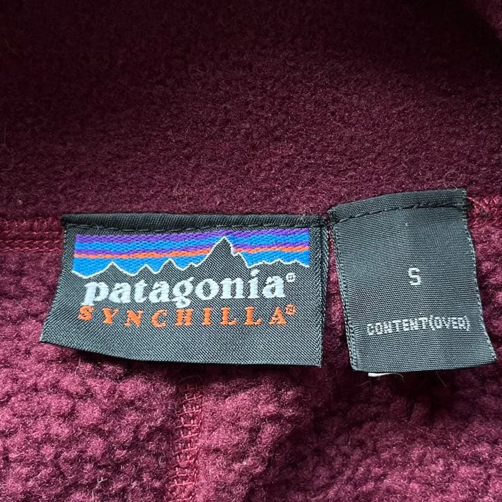 patagonia パタゴニア フリース シンチラ ハーフzip オーバルロゴ